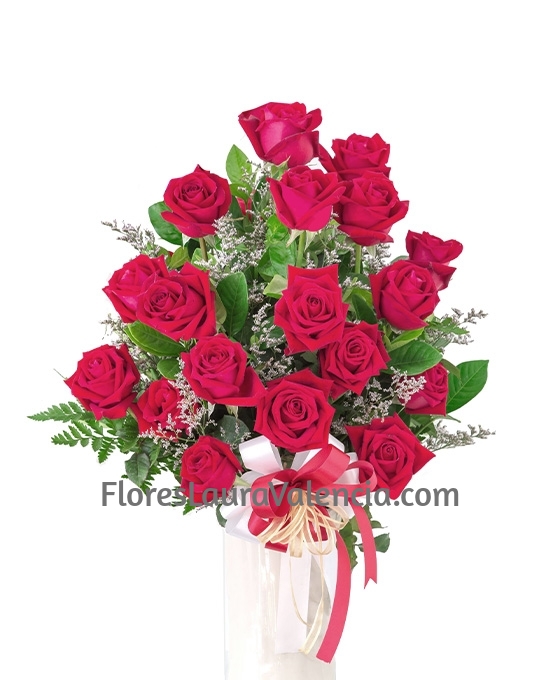 Ramo de 18 Rosas | Ramos de Rosas Rojas para regalar